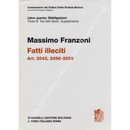 Fatti illeciti. Art. 2043, 2056-2059. Titolo IX, Dei fatti illeciti, Supplemento - Massimo Franzoni - copertina