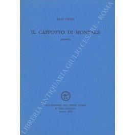 Il cappotto di Montale poemetto - Elio Fiore - copertina