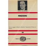 Finzioni. Con un saggio di Maurice Blanchot. Traduzione di Franco Lucentini