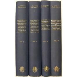 Esposizione critica della giurisprudenza sul codice di procedura penale nella sua completa attuazione. Vol. I-II - Dal 1930 ad oggi; Vol. III-IV - Dal 1941 ad oggi - copertina