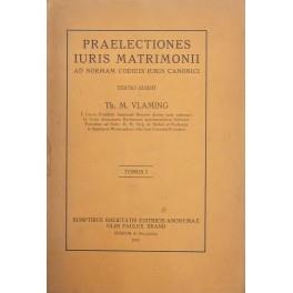 Praelectiones iuris matrimonii ad normam codicis iuris canonici - copertina