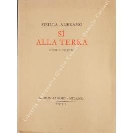 Si alla terra - Sibilla Aleramo - copertina