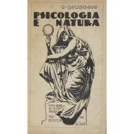 Psicologia e natura. Studi Medico-Psicologico-Naturalistici raccolti da Gina Lombroso - copertina