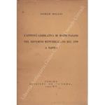 L' attività legislativa di Mario Pagano nel governo repubblicano del 1799 a Napoli