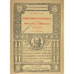 Lezioni di diritto internazionale. Parte seconda - Privato penale e amministrativo. A cura dello studente Giuseppe Locurcio. Anno accademico 1925-26