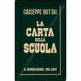 La Carta della Scuola. Con due grafici fuori testo - copertina