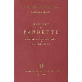 Manuale di pandette - copertina