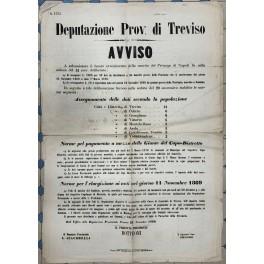 Avviso. Delegazione Provinciale di Treviso. Per festeggiare la nascita del Principe di Napoli alle donne di povere origini e ai nati nel giorno 11 novembre da famiglie indigenti verrà assegnata una dote - copertina