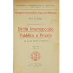 Appunti dalle lezioni di diritto internazionale pubblico e privato con particolare riguardo al commercio. 1927-1928