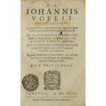 Generale artificium orationis cuiuscunque componendae longè facillimum & de ratione conscribendi epistolas praeceptiones utilissimae ipso Voello et Iusto Lipsio .. Regolae artificiosae pronunciationius et actionis ex Cicerone potissimum et Quintilian