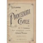 Lezioni di procedura civile. Raccolte stenograficamente e compilate per cura di Ottorino Petroni