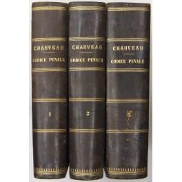 Teorica del Codice penale. Edizione aumentata nel Belgio 1) Di una bibliografia del diritto criminale 2) Della conferenza colle opere di Bentham Rossi Dupin Berenger de Molénes .. 3) Delle decisioni della Corte di Cassazione e delle Corti reali di Fr - copertina