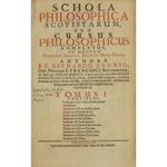 Schola philosophica scotistarum seu cursus philosophicus completus ad mentem Doctoris Subtilis Joannis Duns Scoti.. Tomus I (unico pubblicato) - Continens Prologum in Universam Philosophiam. Dialecticam. Tractatum in Proemialia Logicae. Tractatum de 