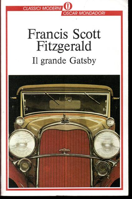 Il grande Gatsby - Francis Scott Fitzgerald - copertina