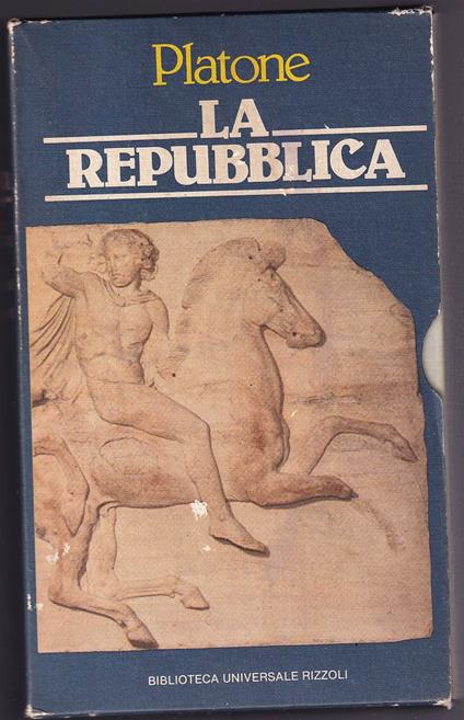 La Repubblica Introduzione di Francesco Adorno - Platone - copertina