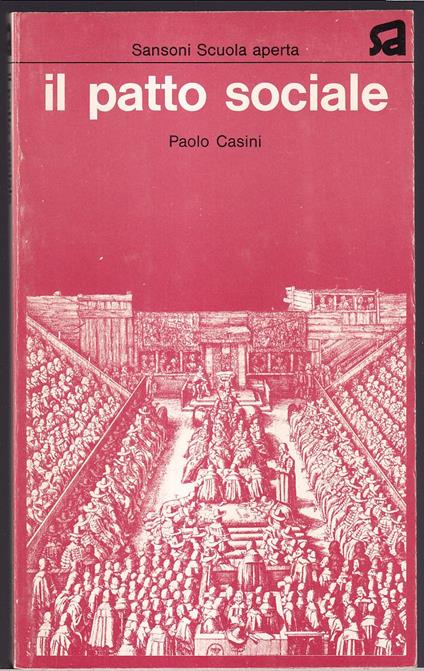 Il patto sociale - Paolo Casini - copertina