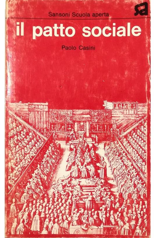 Il patto sociale - Paolo Casini - copertina