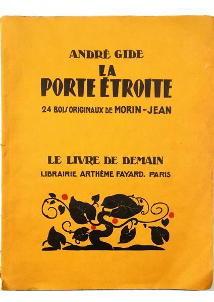 La porte étroite 24 bois originaux de Morin-Jean - André Gide - copertina