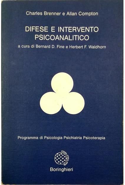 Difese e intervento psicoanalitico - copertina