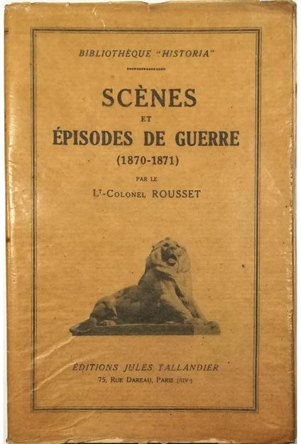 Scènes et épisodes de guerre (1870-1871) - copertina