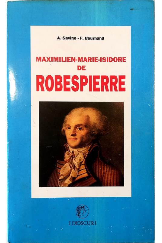 Maximilien-Marie-Isidore de Robespierre - copertina