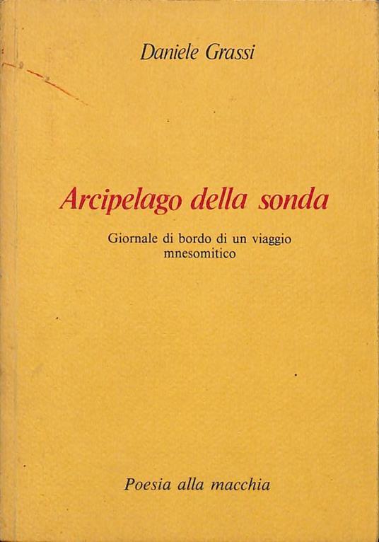 Arcipelago della sonda. Giornale di bordo di un viaggio mnesomitico - Daniele Grassi - copertina