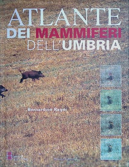 Atlante dei mammiferi dell'Umbria - copertina