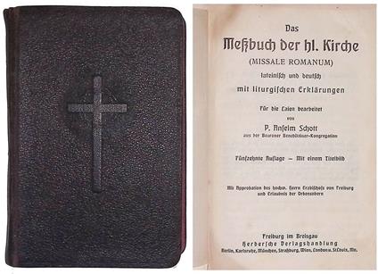 Das Messbuch der hl. Kirche - Missale Romanum - copertina