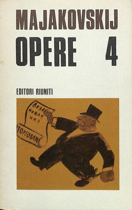 Opere. Vol. 4. Poesie 1928-1930 - Vladimir Majakovskij - copertina