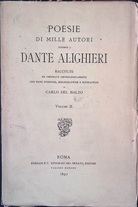 Poesie di mille autori intorno a Dante Alighieri. Volume II