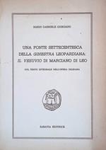 Una fonte settecentesca della Ginestra Leopardiana Il Vesuvio di Marsciano di Leo