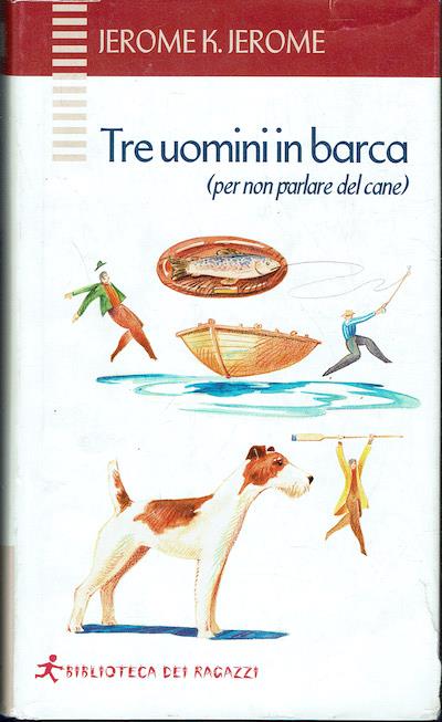 Tre uomini in barca - K. Jerome Jerome - copertina