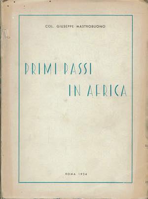 Primi passi in Africa - copertina