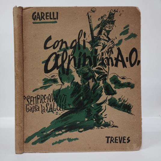 Con gli alpini in A. O. "Sempre avanti basta la salute" - Franco Garelli - copertina