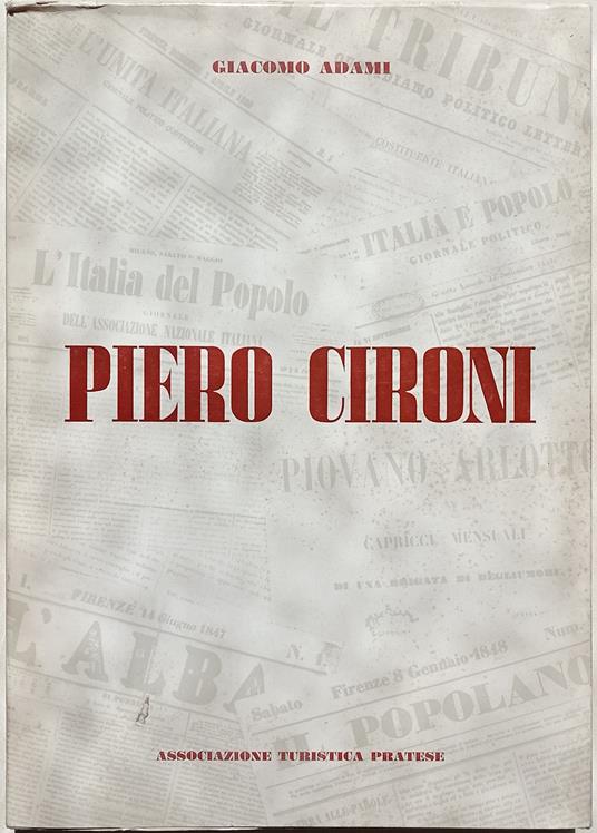 Piero Cironi - copertina