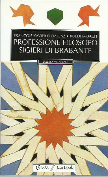 Professione filosofo. Sigieri di Brabante - copertina