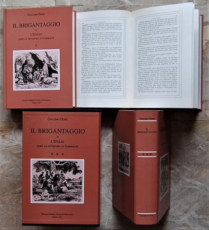 Il Brigantaggio. L'Italia Dopo La Dittatura Di Garibaldi - Giacomo Oddo - copertina