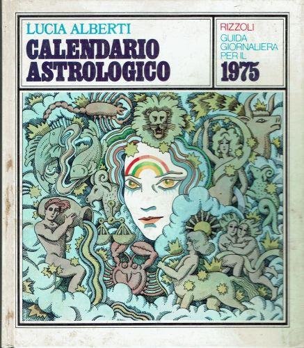 Calendario astrologico 1975 - Lucia Alberti - copertina