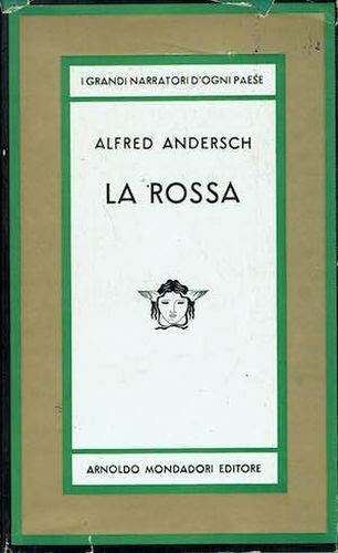 La Rossa - Alfred Andersch - copertina