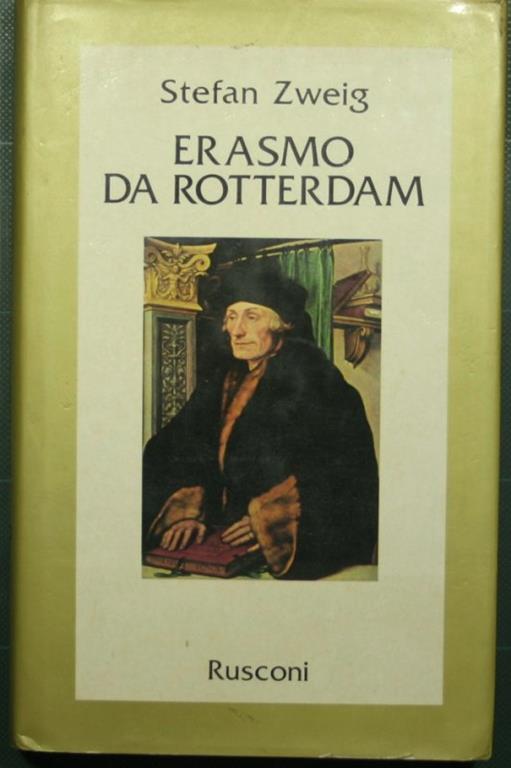 Erasmo da Rotterdam - Stefan Zweig - copertina