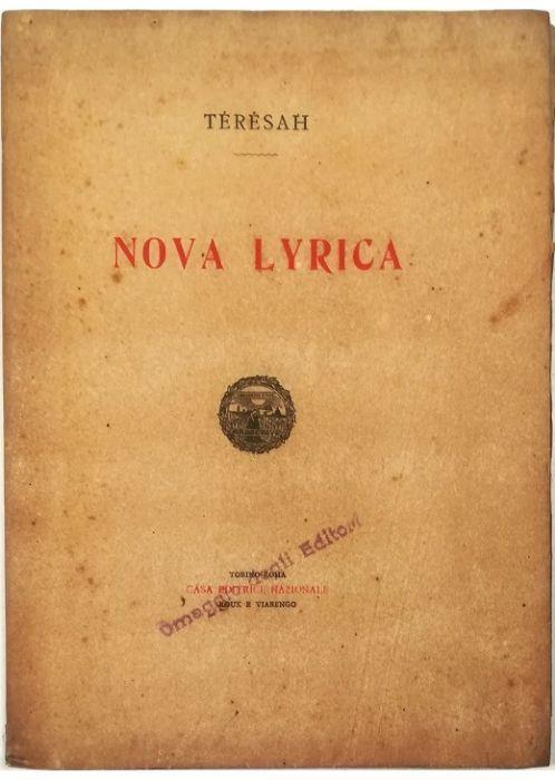 Nova Lyrica - Térésah - copertina