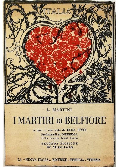 I Martiri di Belfiore - Luigi Martini - copertina