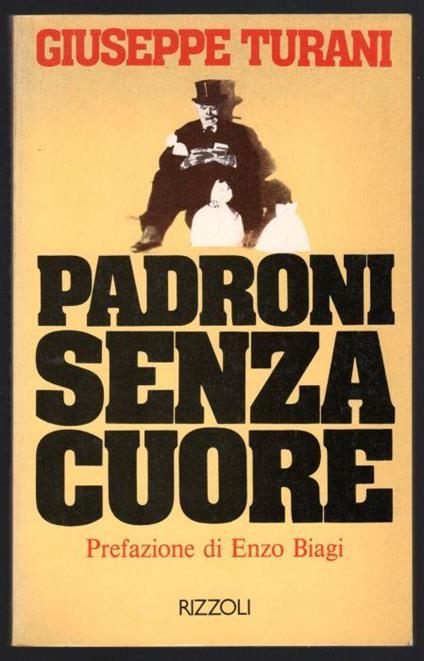 Padroni senza cuore - Giuseppe Turani - copertina