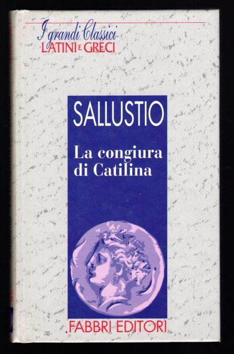 La congiura di Catilina - C. Crispo Sallustio - copertina