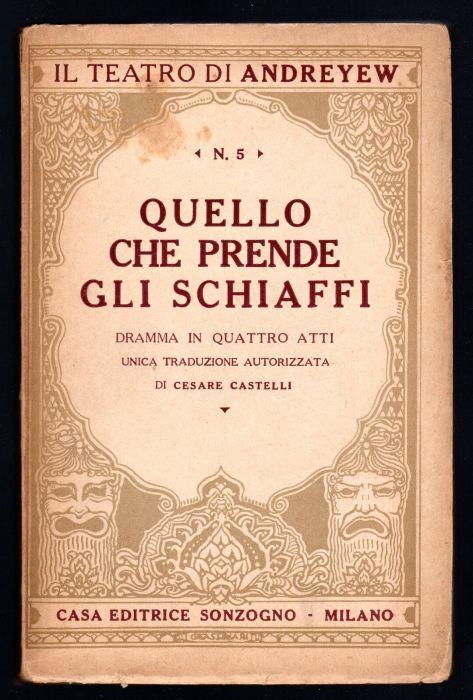 Quello che prende gli schiaffi. Dramma in quattro atti - Leonida Andréef - copertina