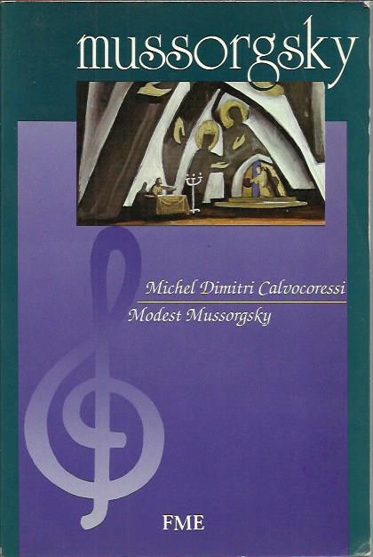 Modest Mussorgsky - Michel Dimitri Calvocoressi - copertina