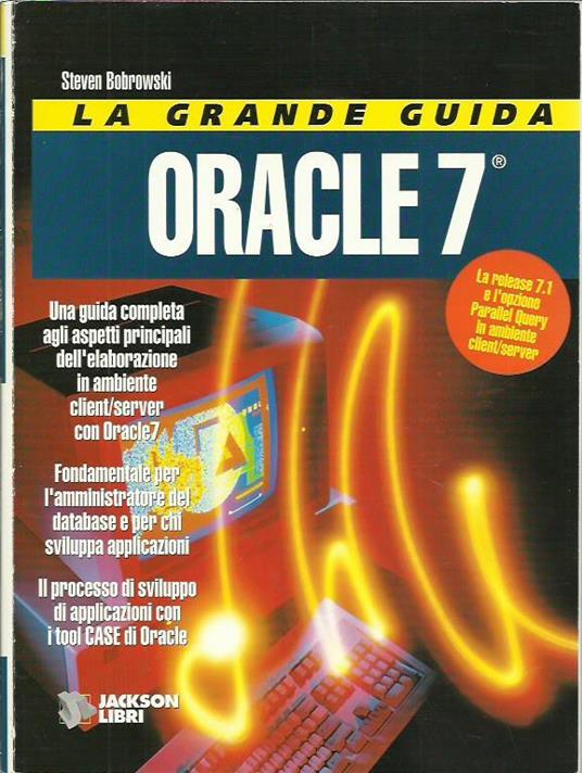 La grande guida a Oracle 7 - copertina