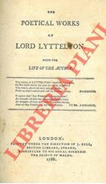 Poetical works of Lord Lyttelton with the life of the author