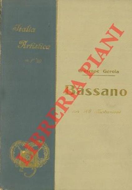 Bassano - Giuseppe Gerola - copertina