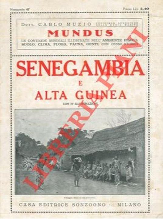 Senegambia e Alta Guinea - Carlo Muzio - copertina